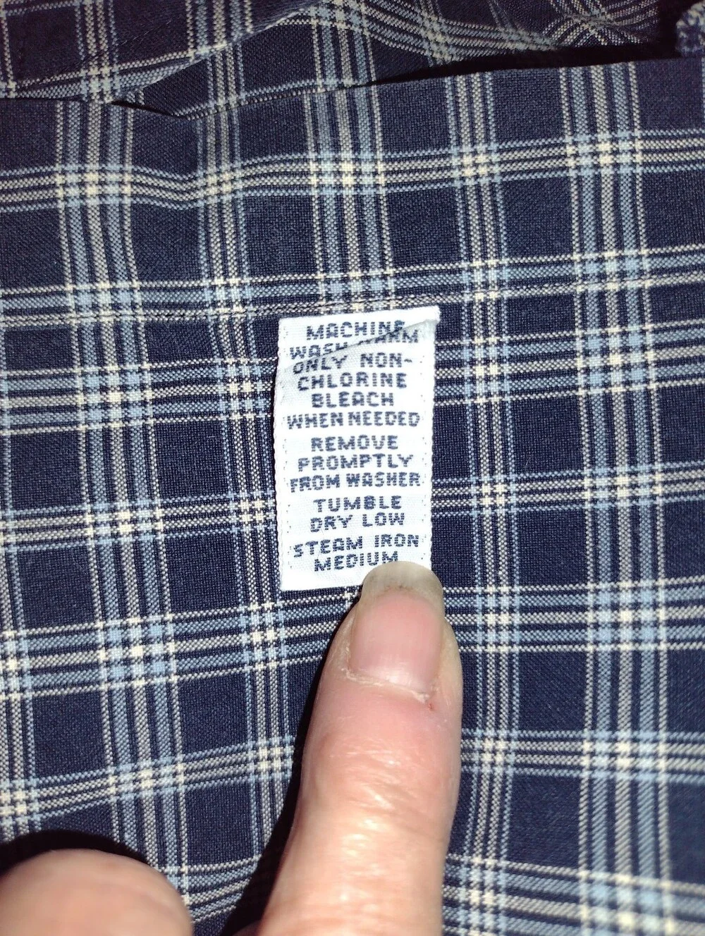 VGT Polo Ralph Lauren Shirt Men's XXL Lowell Sport L/S ButtonUp Blue White Check